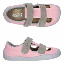 M-SANDAL 3BS25/Ln22 JASNY RÓŻ/POPIEL
